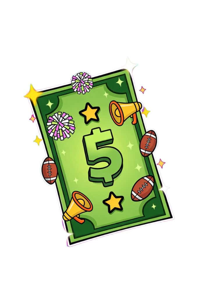 a five dollar reward