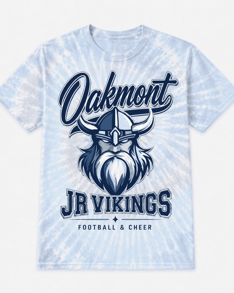 Junior Vikings Tie-dye T-shirt